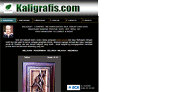 Desktop Screenshot of kaligrafis.com
