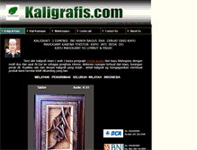 Tablet Screenshot of kaligrafis.com